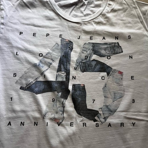 Pepe Jeans t-shirt used, white, size XL
