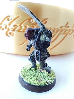 Games Workshop LOTR Grishnákh Orc Captain metal miniature