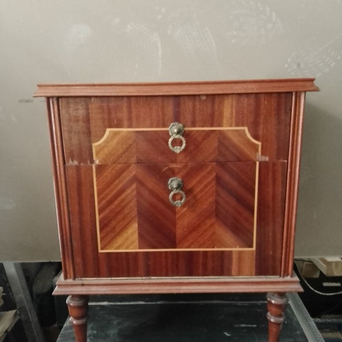Wooden bedroom cabinets used, set of two