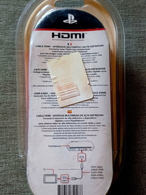 HDMI cable for PlayStation 3, 3 meters, 1080p