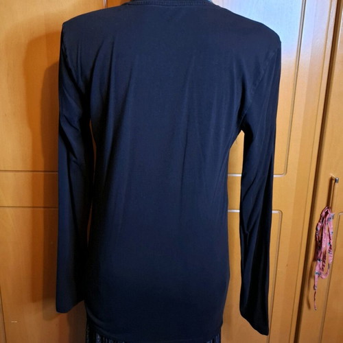 Black blouse like new, size S-M