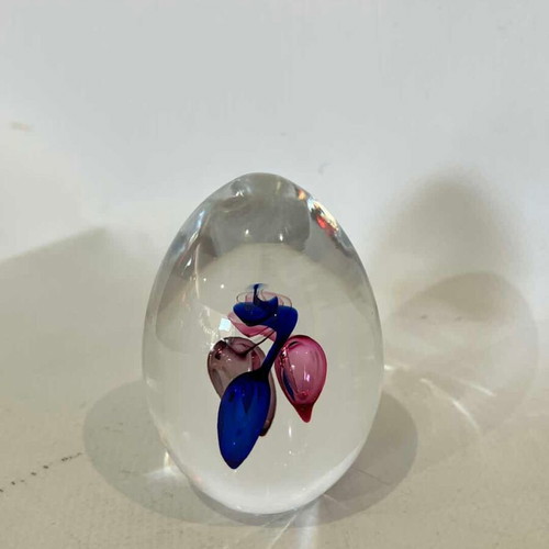 Artcristal Bohemia crystal paperweight 7x4