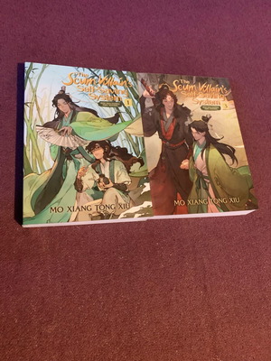 Danmei novels The Scum Villain’s Self-Saving System τόμοι 1 και 3 σαν καινούργια