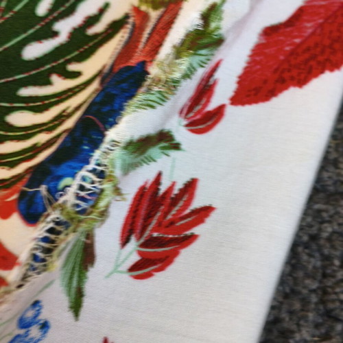 J.Stars floral maxi dress used, viscose, size S/M