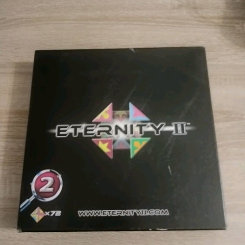 Eternity II puzzle game used, 72 pieces
