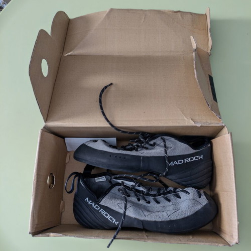 Mad Rock Nomad climbing shoes used, size 38