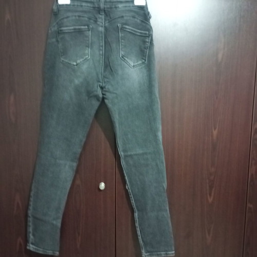 Black denim jeans size 30 used
