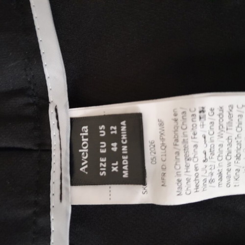 Shein 3/4 Pants new, black, size XL 42 14