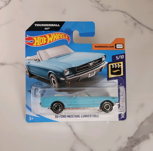 Hot Wheels 65 Ford Mustang Convertible James Bond 007 Μπλε - 2020