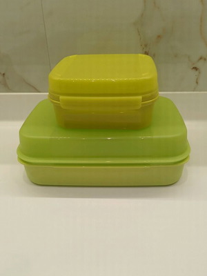 Tupperware container set new