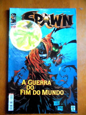 Spawn #119 comic used, Brazilian edition, Portuguese