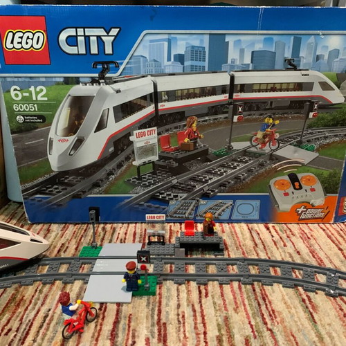 Lego 60051 train used, functional and almost complete