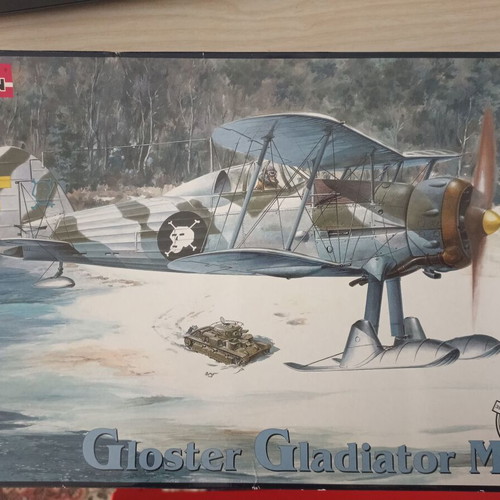 Roden Gloster Gladiator MK1 model kit 1/48 scale new