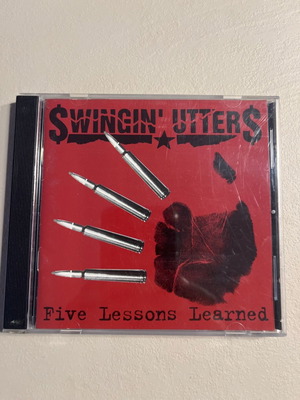 Swingin Utters Five Lessons Learned CD μεταχειρισμένο, punk