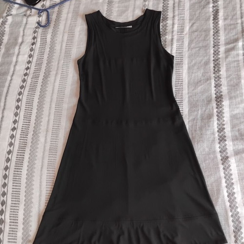 Bottega Veneta black midi dress size L like new