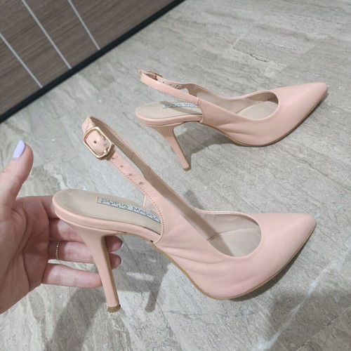 Sofia Manta pumps used, size 36, pink powder, genuine leather