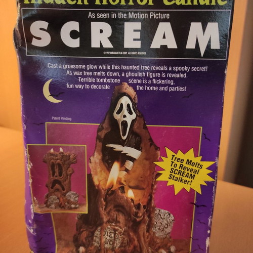 Halloween Scream Horror Candles vintage from 90s America like new
