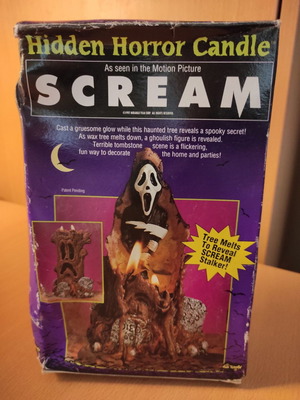 Halloween Scream Horror Candles vintage from 90s America like new