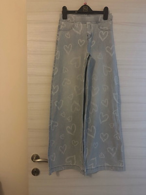 H&M wide leg treggings 158-164cm like new