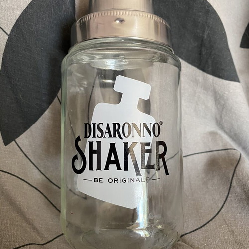 Disaronno shaker glass used, collector's item