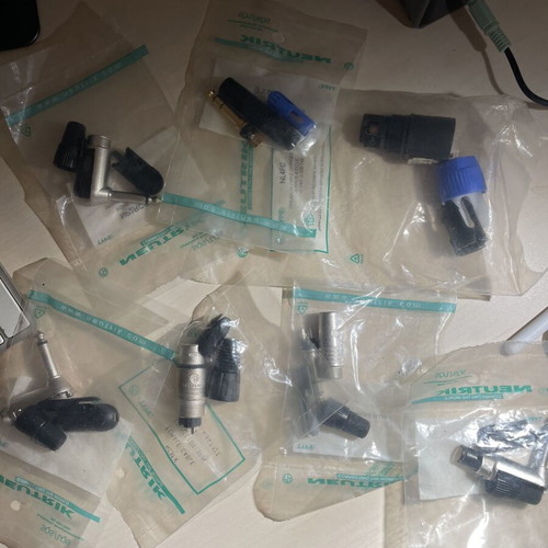 Audio cable connectors new for microphones and cables