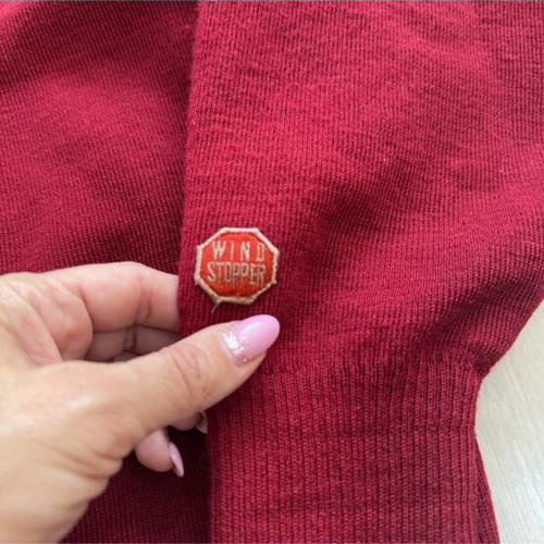 Vintage Belika Golfers Windstopper men's sweater red, like new, size 54