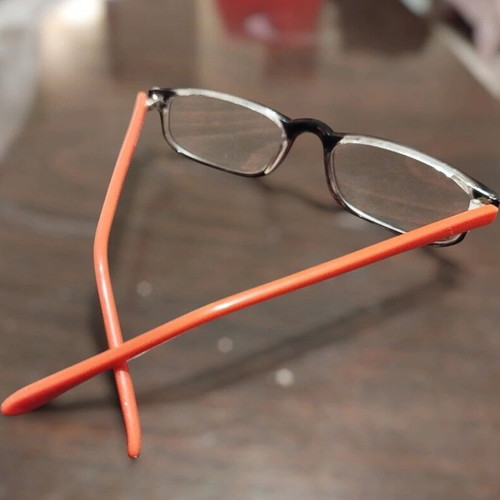 Marconi MOD.888 eyeglasses like new, brown and red