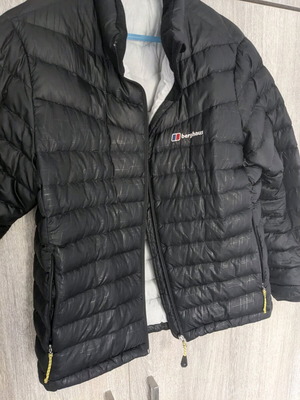 Berghaus hiking jacket with waterproof ripstop and down filling, size L