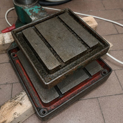 Column drill machine used, professional 380 volts