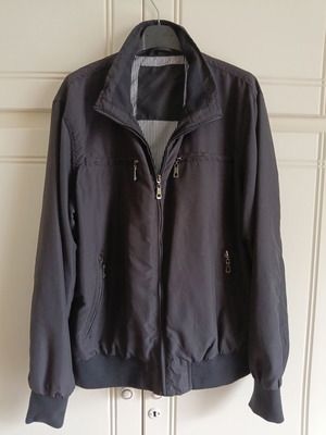Jacket summer men's blue like new, size L