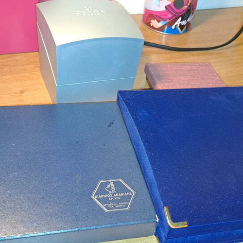 Jewelry cases used, pack all together