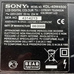 Πλακέτες τηλεόρασης Sony KDL-40W4500 μεταχειρισμένες, 40”
