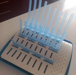 Dr Brown bottle drying rack used