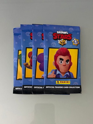 Panini Brawl Stars φακελάκια συλλογής, πακέτο 4