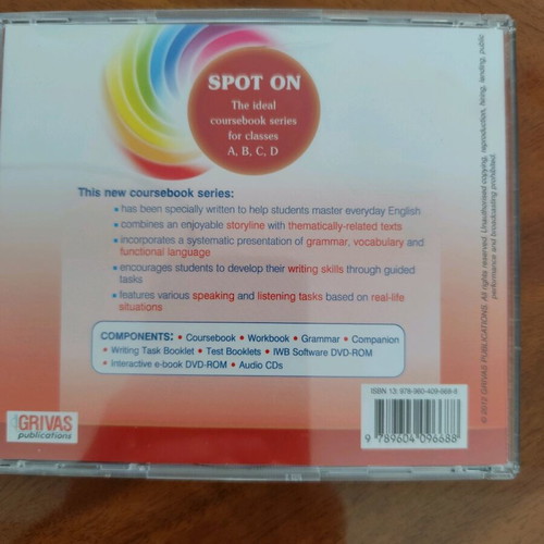 Spot On 2 Grivas publications CD like new, Coursebook