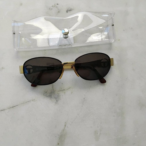Sergio Tacchini sunglasses used, vintage, brown and gold