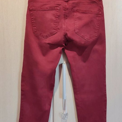 Bershka Red Skinny Jeans like new, size 36