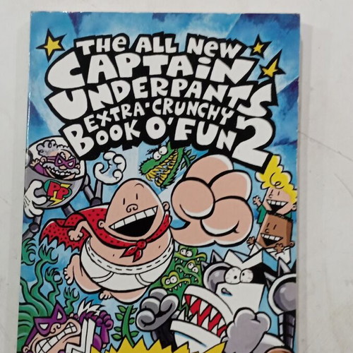 Komiks Captains Underpants Book O'Fun 2 like new