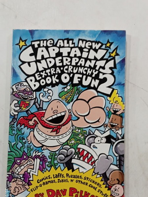 Komiks Captains Underpants Book O'Fun 2 like new