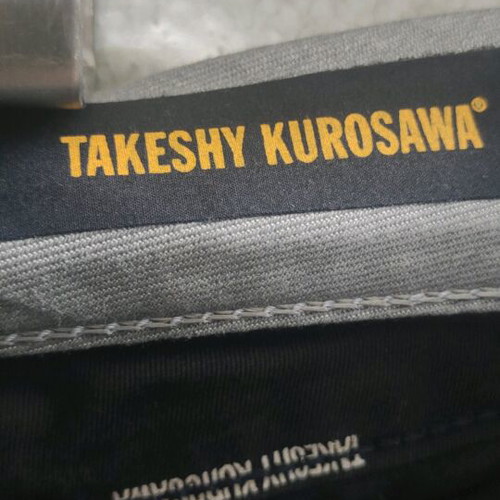 Shorts Takeshy Kuroshawa καινούργιο, βαμβακερό, γκρι, χειροποίητο, μέγεθος 37