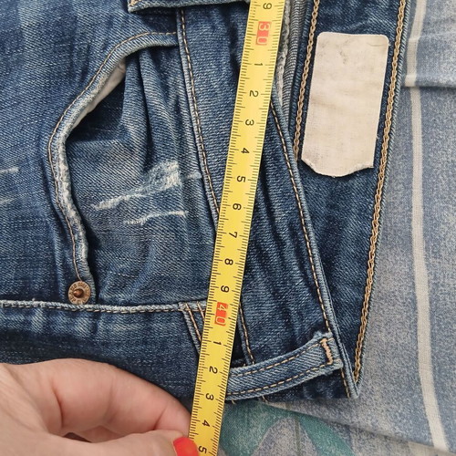BSB Jeans women's blue distressed jeans XL like new