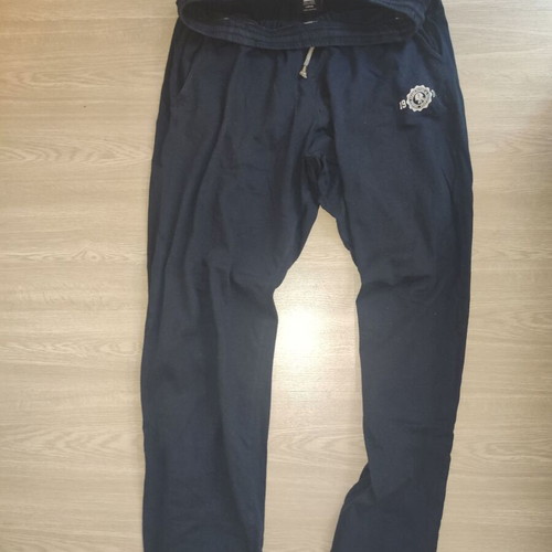 Admiral men's thin navy sweatpants used, comfortable and lightweight, sizes L and M
