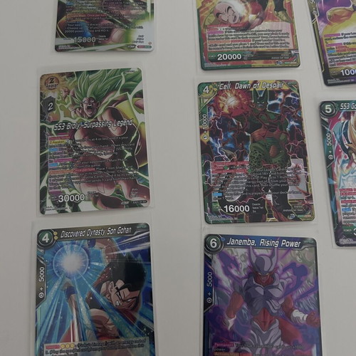 Dragon Ball foil trading cards, set of 30