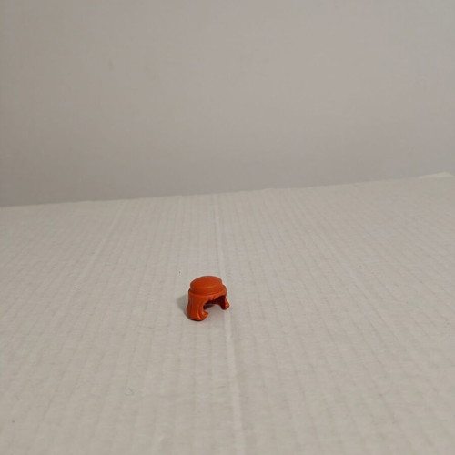 Playmobil orange-red wig used