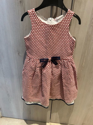 Balloon Chic dress 6 years like new with blue bow