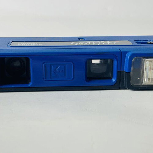 Kodak Camera Graffiti vintage 110 film camera with flash used