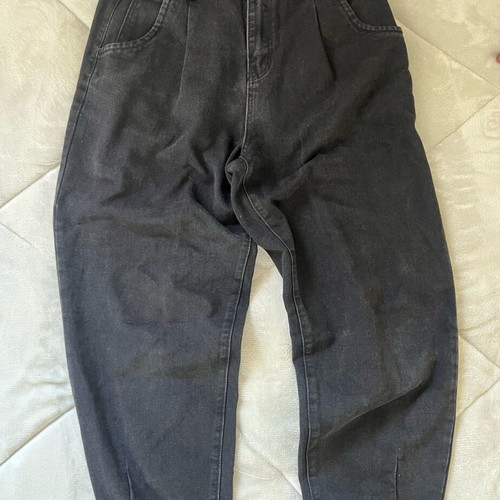 Baggy black Shein jeans like new, size M 38 10