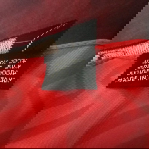 Копринена пашмина шал Valentino употребяван, автентичен