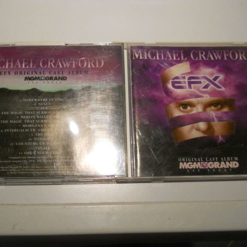 Michael Crawford E.F.X. CD album used, pop