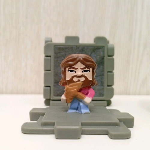 McDonalds Mc Donald's Happy Meal Official Minecraft Movie Figure used